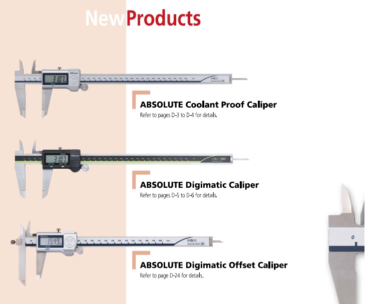 CALIPER MITUTOYO MỚI NHẤT NĂM 2022
